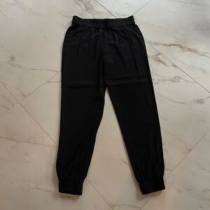 Silk joggers